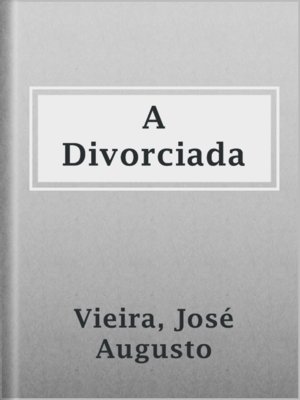 cover image of A Divorciada